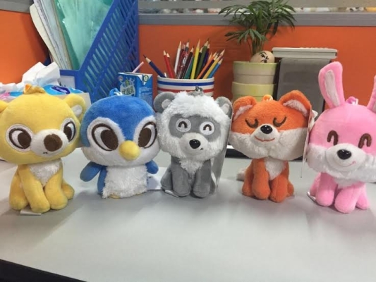 Soft Toys with Keychain