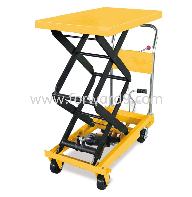 500kgs Double Scissor Lift Table LTD50 Manual Lift Table  Lift Table Material Handling Equipment