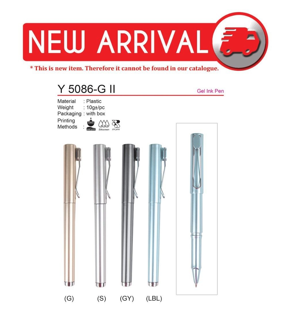 New Items!! Y 5086-G II Gel Ink Pen (A)