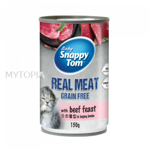 SNAPPY TOM BABY BEEF FEAST 150G