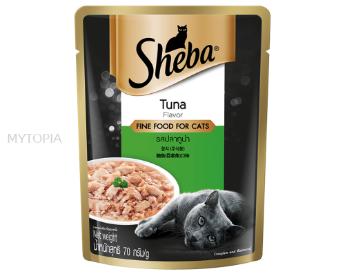 SHEBA POUCH TUNA 70G