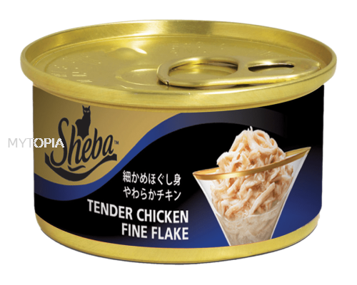 SHEBA TENDER CHICKEN FINE FLAKES 85G