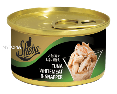 SHEBA TUNA & SNAPPER IN GRAVY 85G