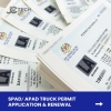 SPAD / APAD Truck Permit Application & Renewal Others