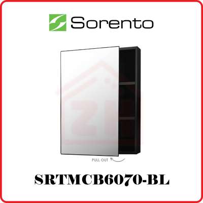 SORENTO Mirror Cabinet SRTMCB6070-BL