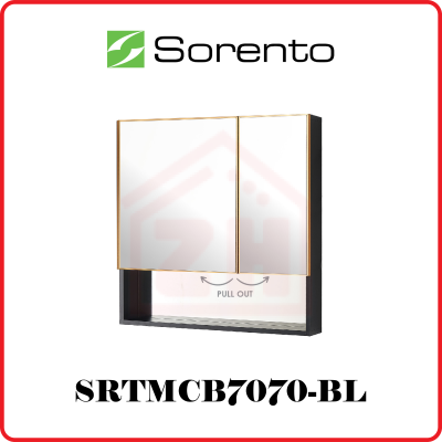 SORENTO Mirror Cabinet SRTMCB7070-BL