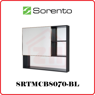 SORENTO Mirror Cabinet SRTMCB8070-BL