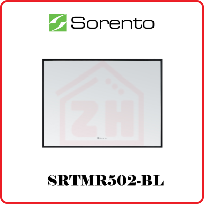 SORENTO Stainless Steel 304 Black Finish Mirror SRTMR502-BL