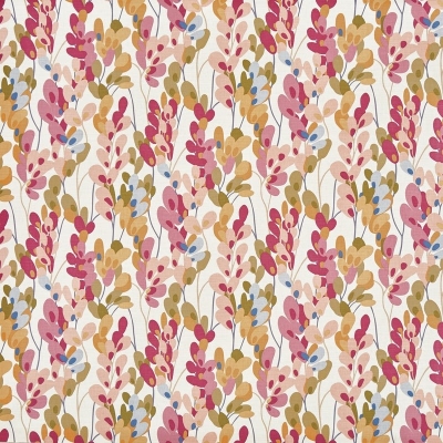 Floral Curtain Fabric : Twirl Rumba