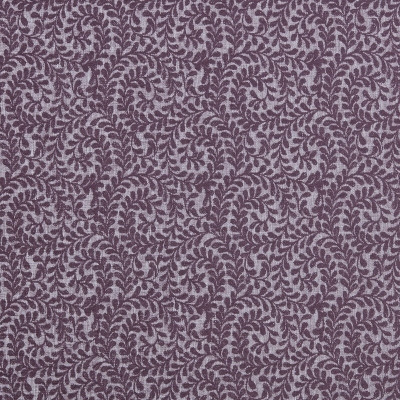 Floral Curtain Fabric : Willow Plum