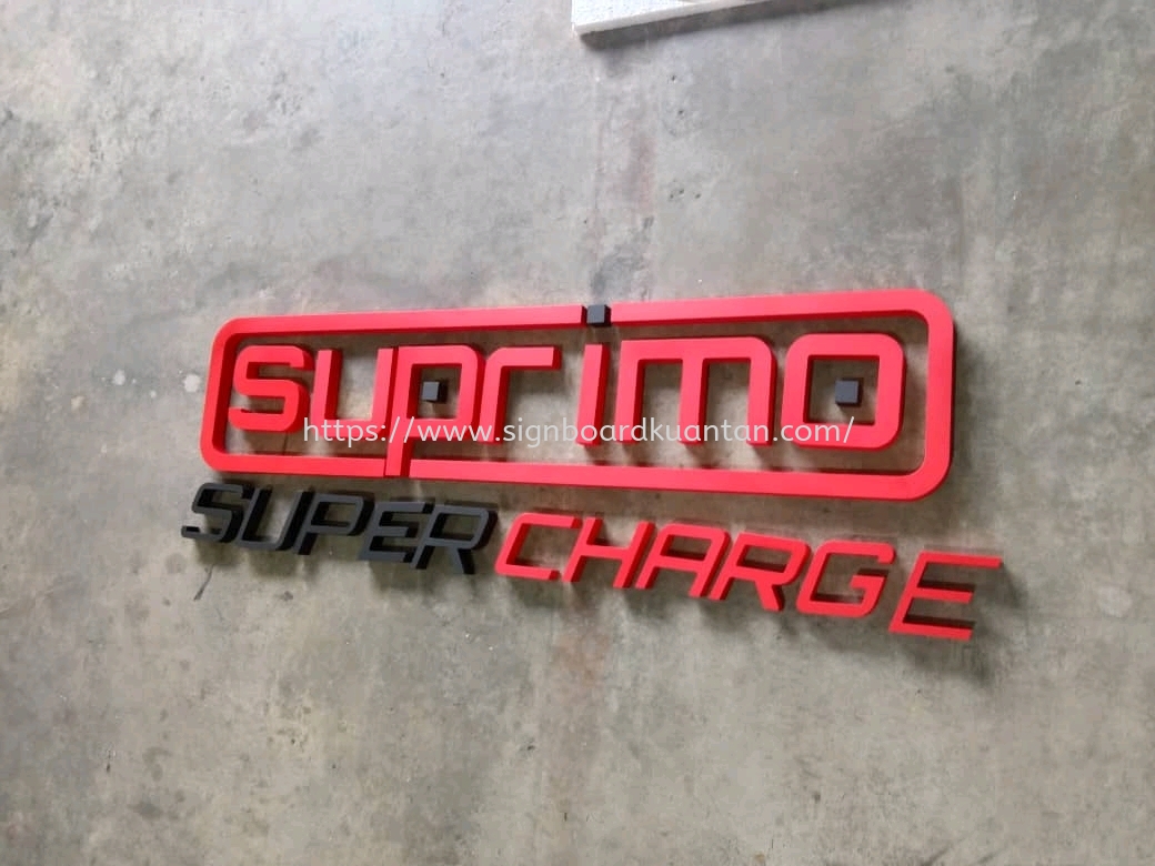 SUPRIMO PVC LOGO SIGNAGE SIGNBOARD AT KUANTAN 