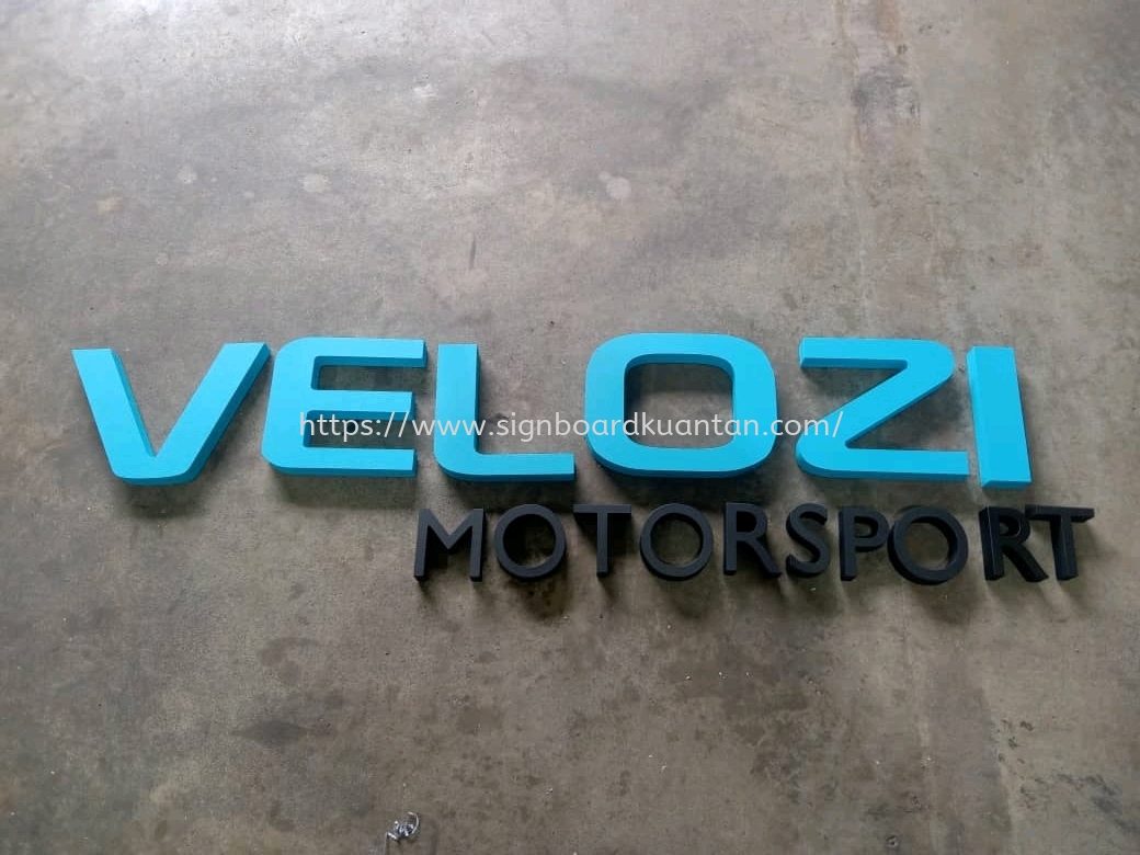 VELOZI PVC LOGO SIGNAGE SIGNBOARD AT KUANTAN 