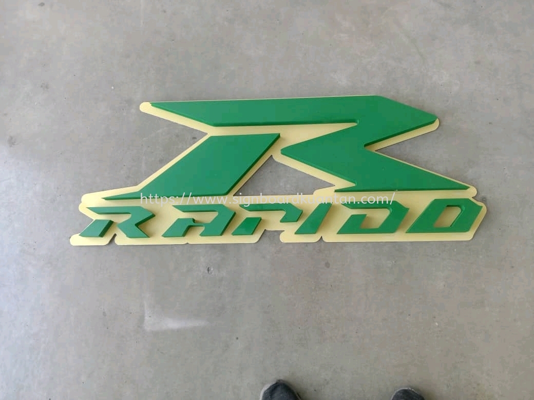 RAPIDO PVC LOGO SIGNAGE SIGNBOARD AT TEMERLOH