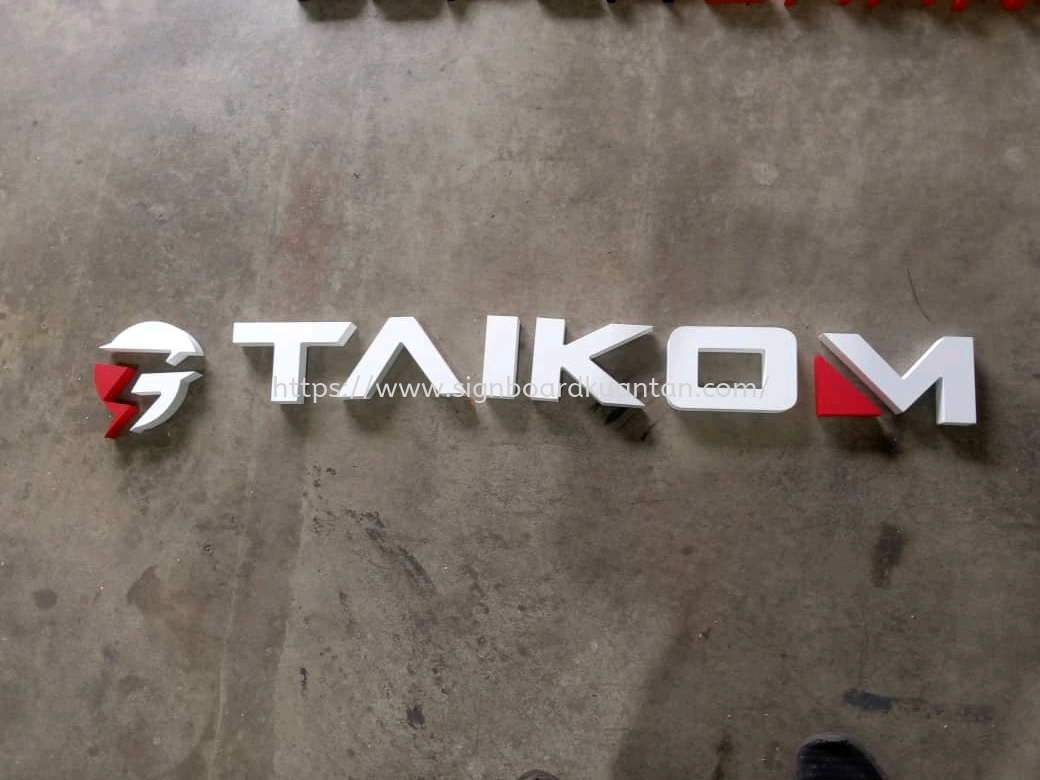 TAIKOM PVC LOGO SIGNAGE SIGNBOARD AT TEMERLOH