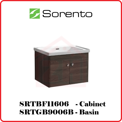 SORENTO S/S Basin Cabinet SRTBF11606