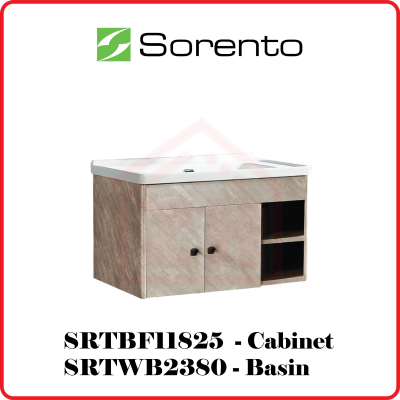 SORENTO S/S Basin Cabinet SRTBF11825