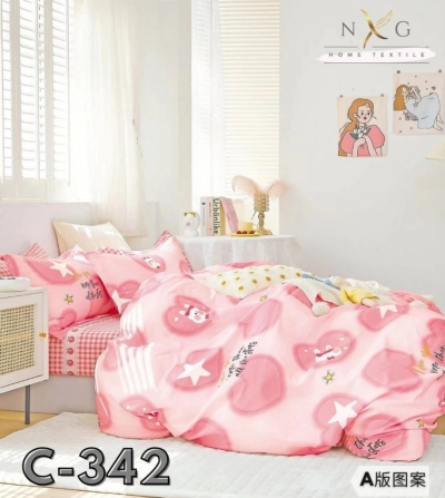 King 5in1 Bedsheets : C-342