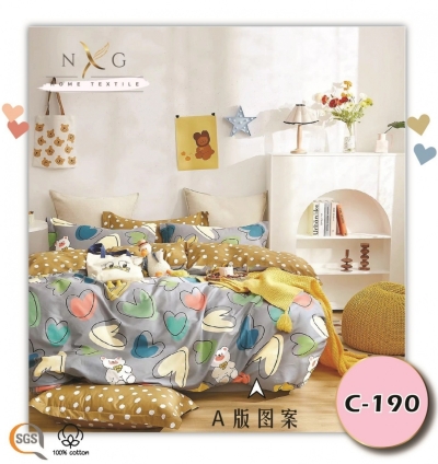 King 5in1 Bedsheets : C-190