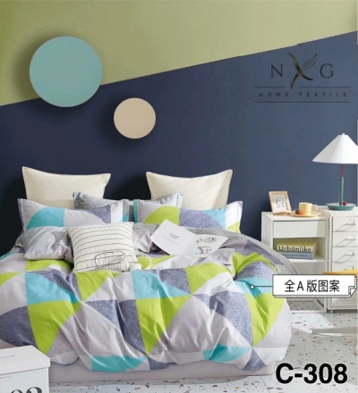 Queen 5in1 Bedsheets : C-308