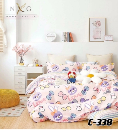 Queen 5in1 Bedsheets : C-338