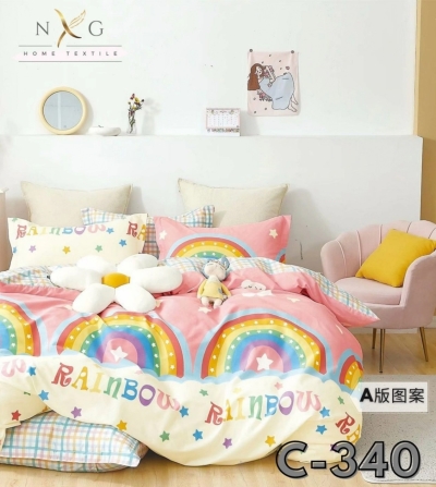 Queen 5in1 Bedsheets : C-340