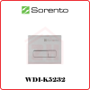 SORENTO Actuator Plate Dual Flush (ABS) WDI-K5232 SORENTO CONCEALED SYSTEM FACEPLATE WATER CLOSET BATHROOM