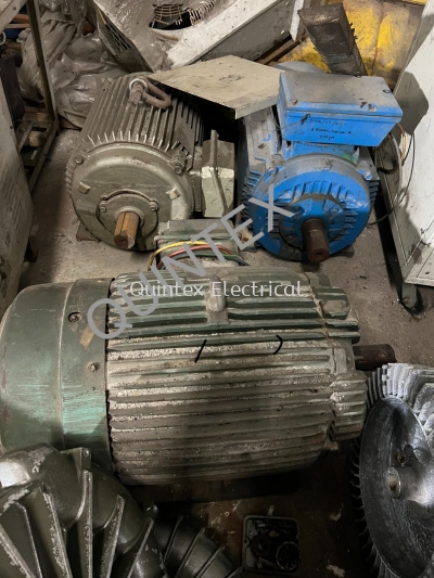 USED INDUCTION MOTOR 3 PHASE RECONDITION SECOND HAND