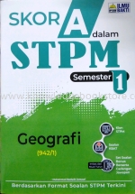 SKOR A STPM GEOGRAFI SEMESTER 1