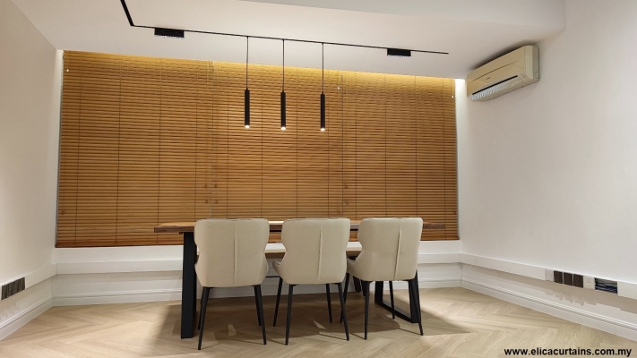 Nature Color Wooden Timber Blinds - Muar