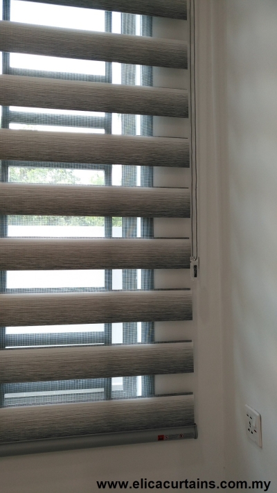 Mix Colour Light To Dark Grey Zebra Blinds (2)