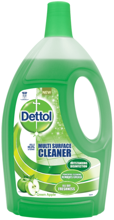 Dettol Multi Action Cleaner Green Apple 2.5L