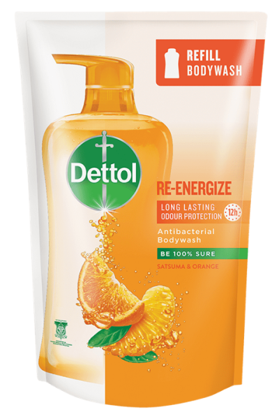 Dettol Body Wash Refill 850g Re-Energize