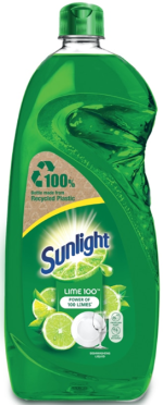 Sunlight Dishwash Liquid Lime 900ml