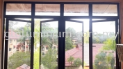 casement window 4 panel + Above fit glass @Kiara Park Condominium, Jalan Burhanuddin Helmi, Taman Tun Dr Ismail, Kuala Lumpur  Casement window 4 panel + Above fit glass Aluminium Casement Windows 