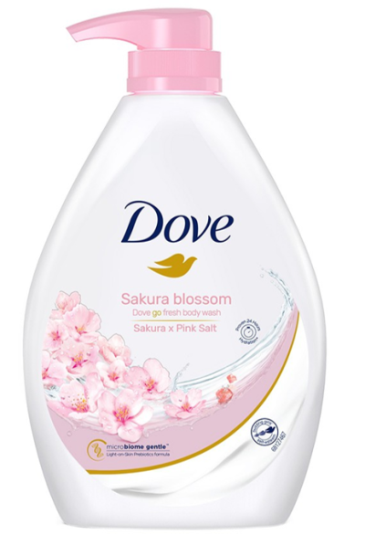 Dove Body Wash 1Litre Go Fresh Sakura Blossom
