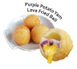 Purple Potato Yam Lava Fried Ball 10pcs Fried Ball