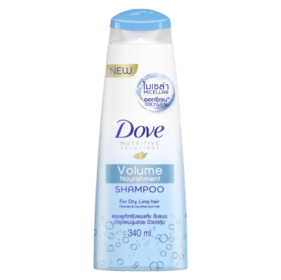 Dove Shampoo 340ml Volume Nourishment