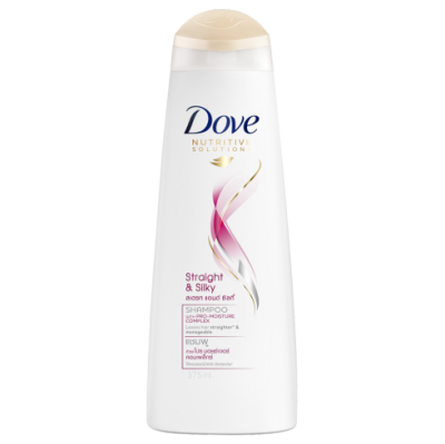 Dove Shampoo 340ml Straight & Silky