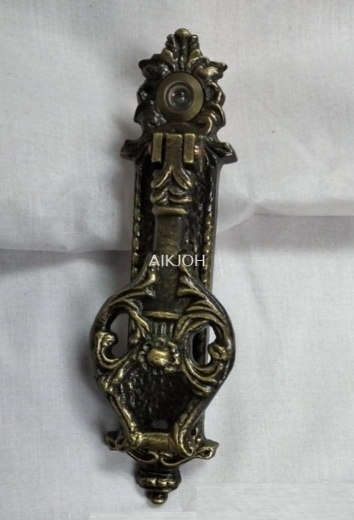 ATOM DOOR KNOCKER WITH VIEWER