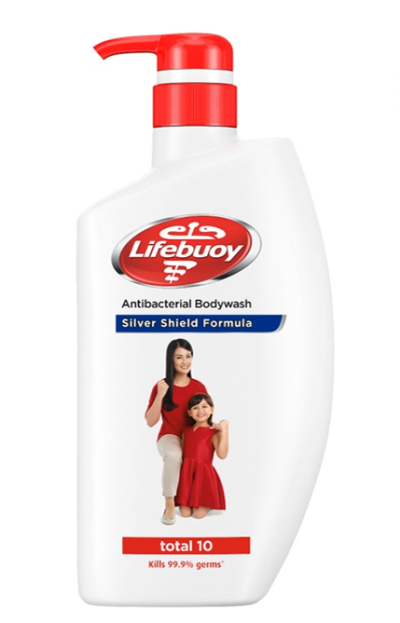 Lifebuoy Body Wash Total 10 500ml