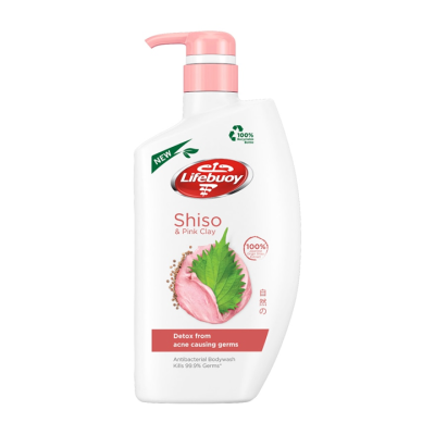 Lifebuoy Body Wash Natural Shiso & Pink Clay 950ml