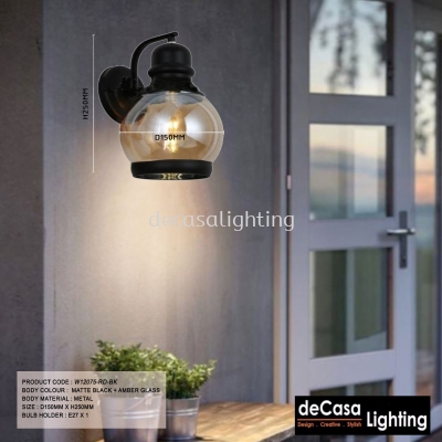 OUTDOOR WALL LIGHT (W12075)