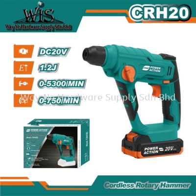 Power Action Cordless Rotary Hammer CRH20