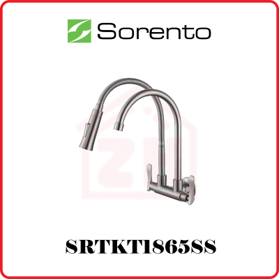 SORENTO Wall Mounted Kitchen Tap SRTKT1865SS