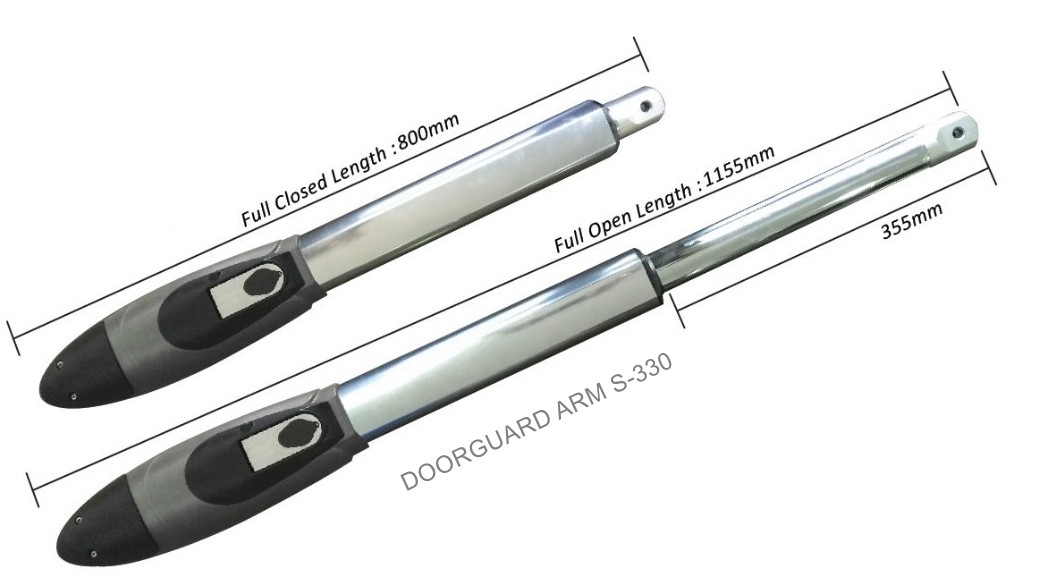 DOORGUARD ARM S-330 DOORGUARD Autogate System Arm Autogate Choose Sample / Pattern Chart