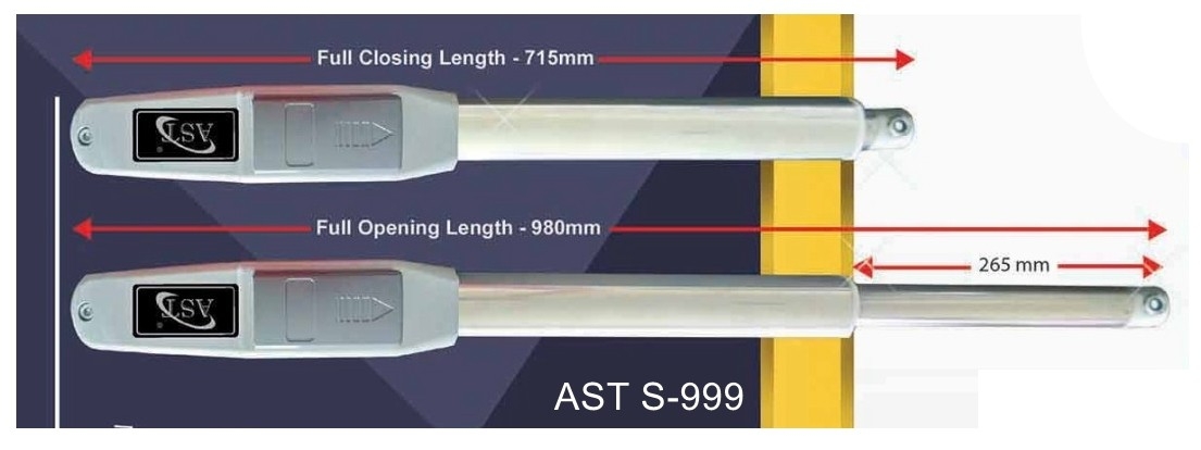 AST S-996 AST Autogate System Arm Autogate Choose Sample / Pattern Chart