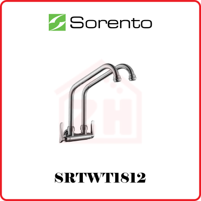 SORENTO Wall Mounted Kitchen Tap (Double) SRTWT1812