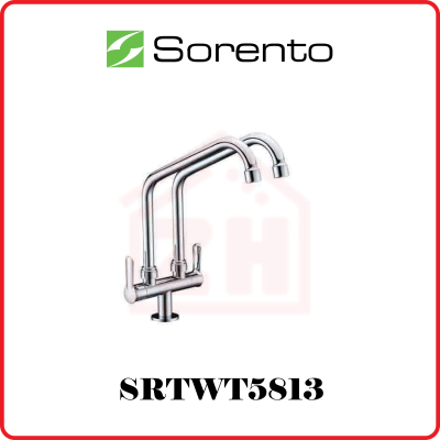 SORENTO Pillar Mounted (Double) Kitchen Tap SRTWT5813