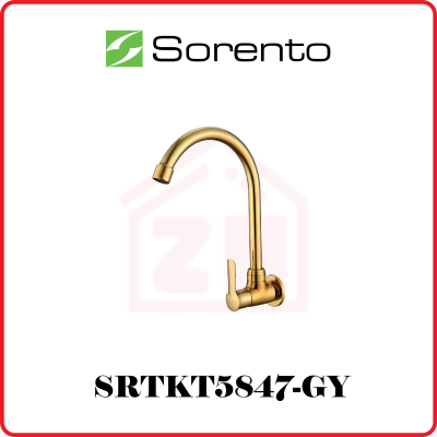 SORENTO Wall Mounted Kitchen Tap SRTWT5847-GY