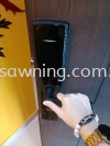 WOODEN DOOR SMART LOCK @JALAN IDAMAN 21, TAMAN CHERAS IDAMAN 2, KAJANG, SELANGOR SMART DOORL LOCK FOR DOOR GRILL